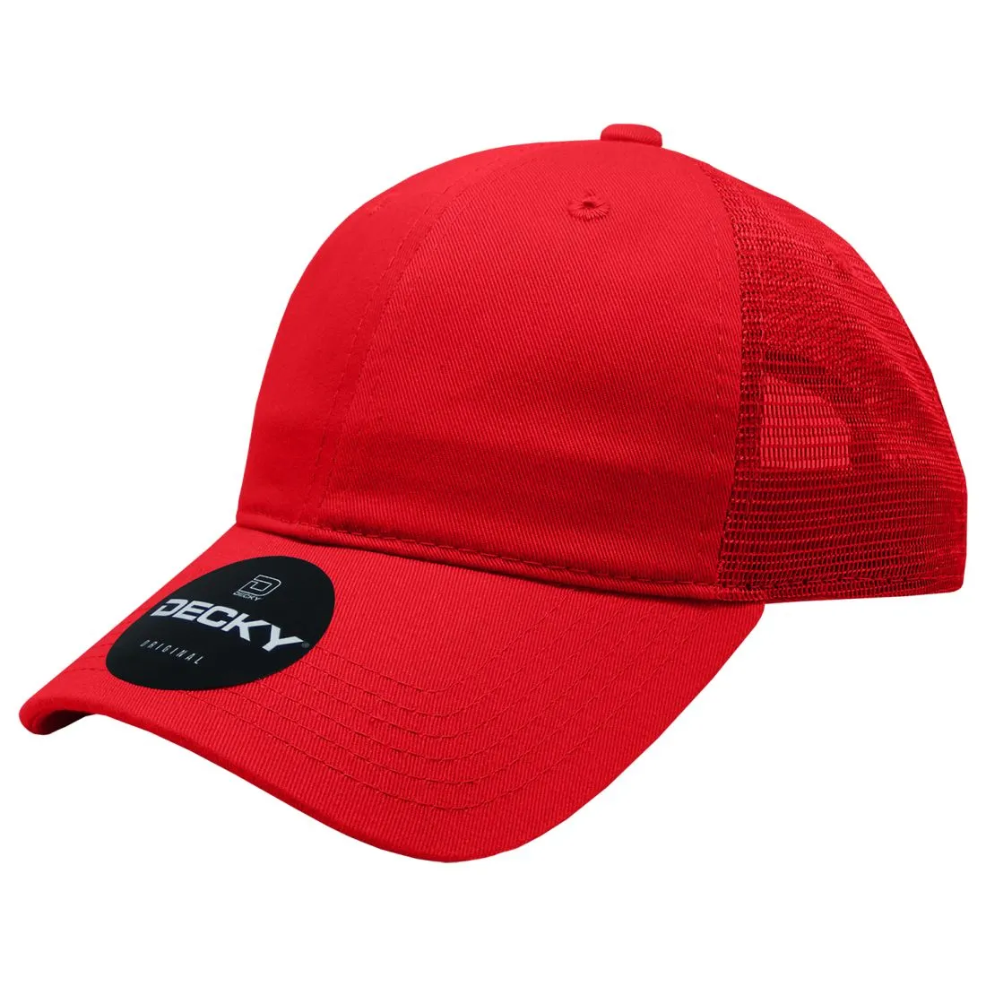 Decky 5122 Womens Relaxed Trucker Hats 6 Panel Curved Bill Baseball Caps