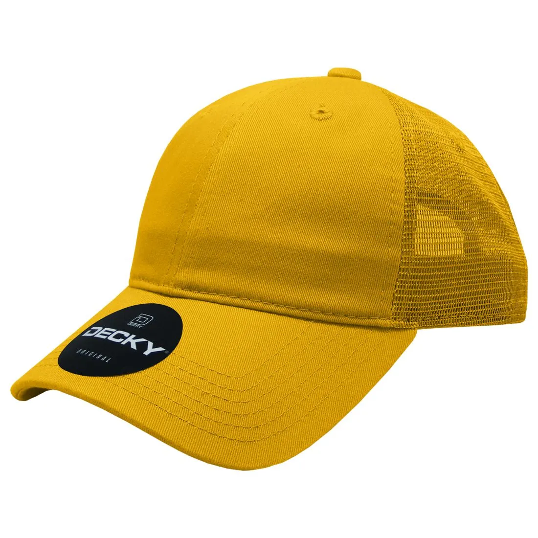 Decky 5122 Womens Relaxed Trucker Hats 6 Panel Curved Bill Baseball Caps