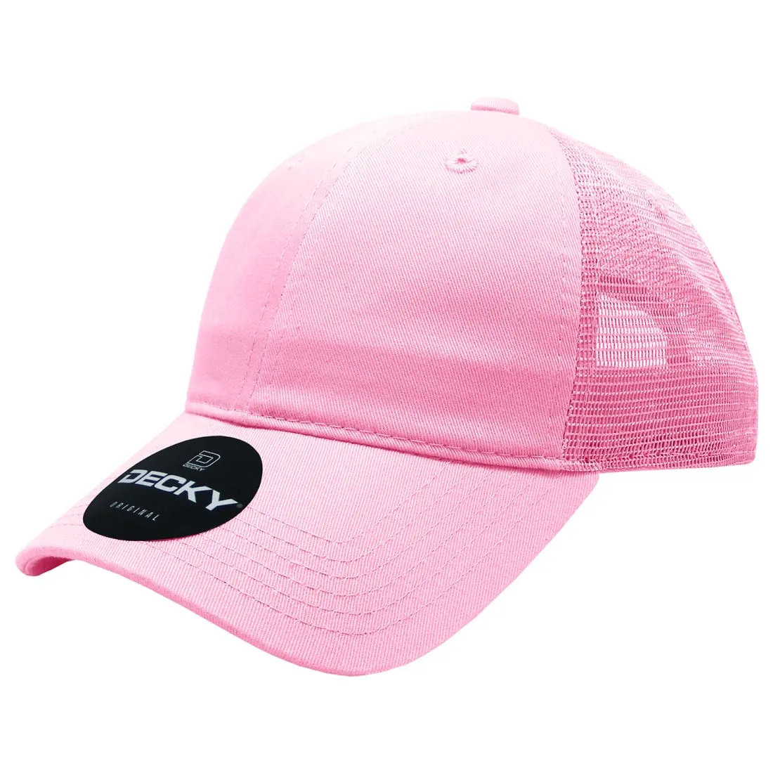 Decky 5122 Womens Relaxed Trucker Hats 6 Panel Curved Bill Baseball Caps
