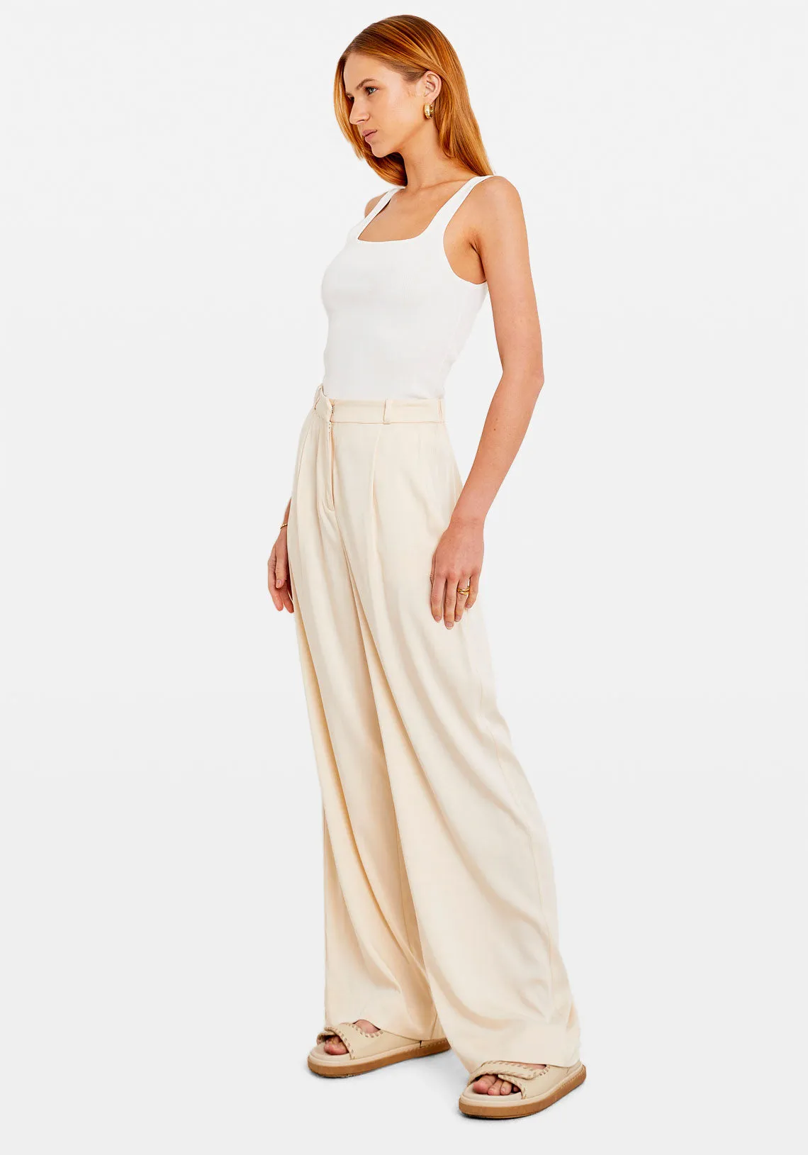 EASE RELAXED BLAZER CREAM