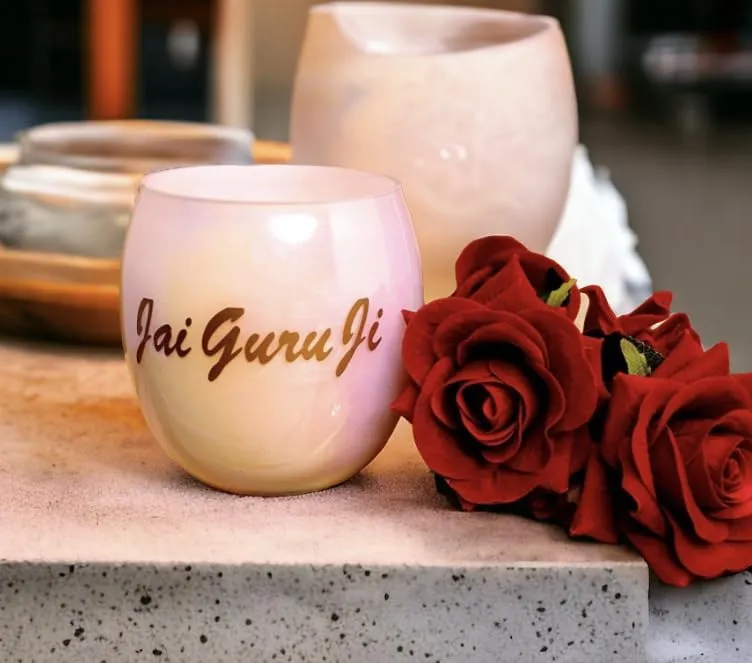 ELEGANTE HOMEZ Scented Jar Candle for Home Decoration Aroma Therapy Swastik Candles for Birthday Anniversary (Pack of 2)