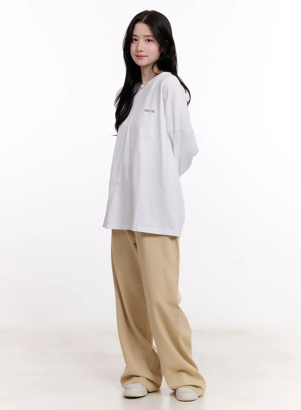 Essential Cotton Relaxed-Fit Pants CM527