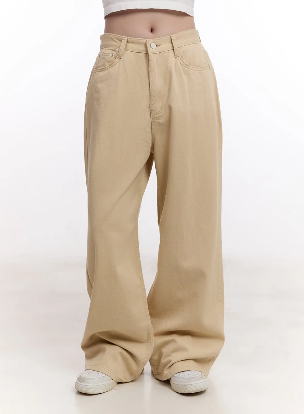 Essential Cotton Relaxed-Fit Pants CM527