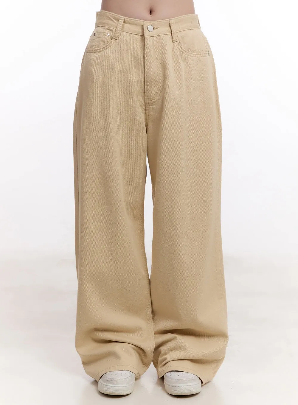 Essential Cotton Relaxed-Fit Pants CM527