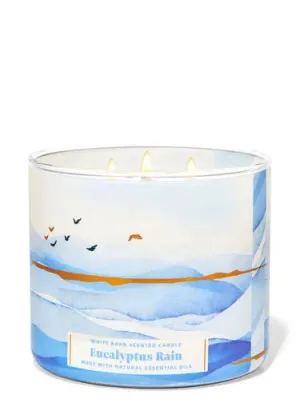 Eucalyptus Rain 3-Wick Candle