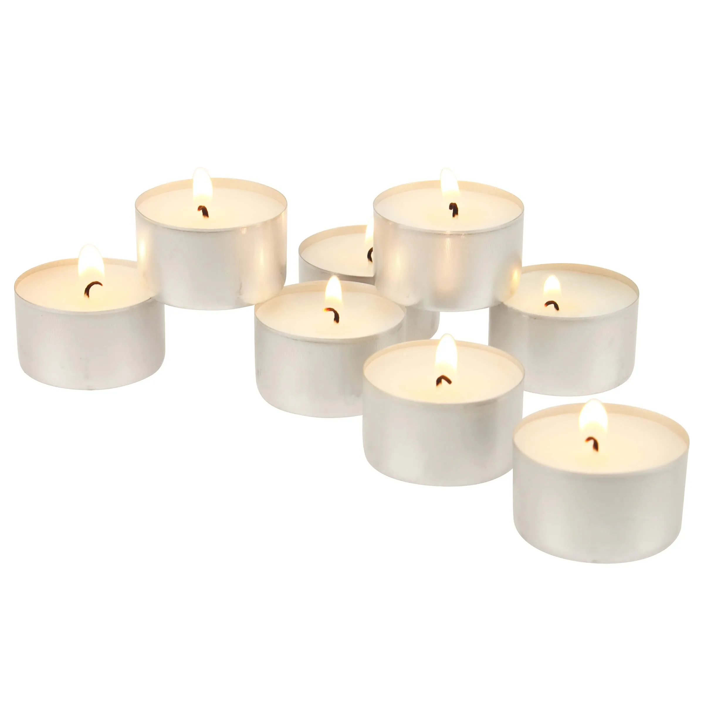 FIVON Wax Tealight Candles 8-9 Hours Long Burn Time (40)