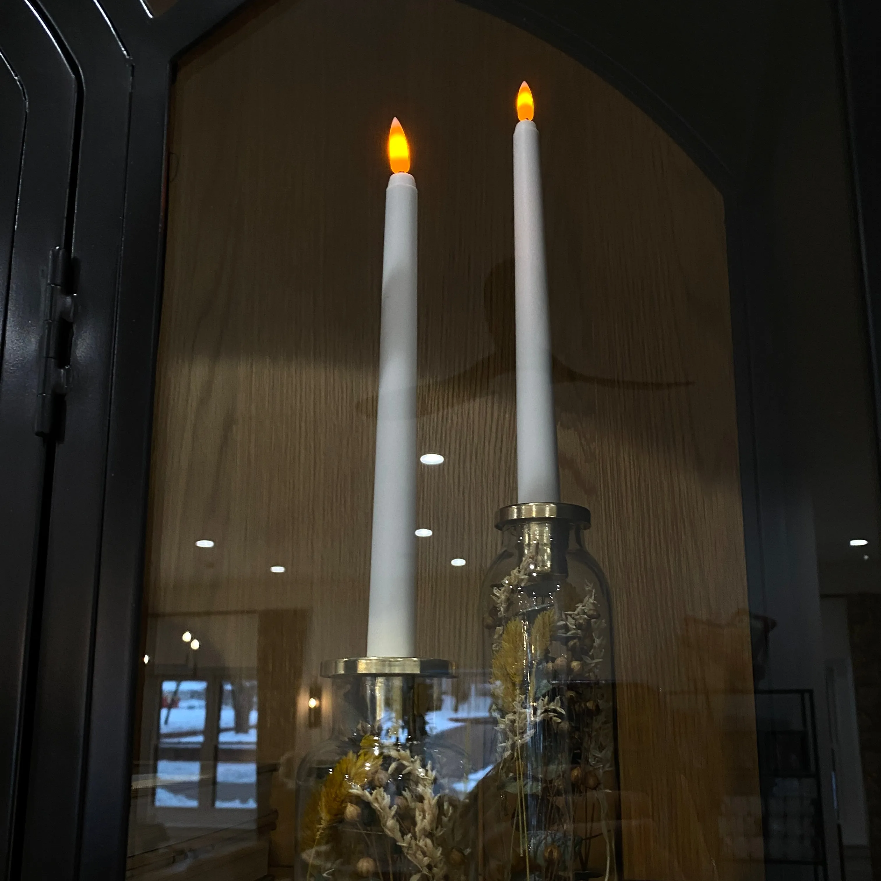 Flameless Taper Candles