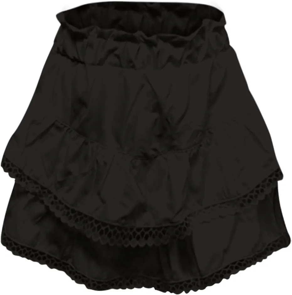 Flowy Shorts for Women Summer High Waisted Cute Tiered Ruffle Mini Skirt Casual Boho Layered Golf Tennis Skorts