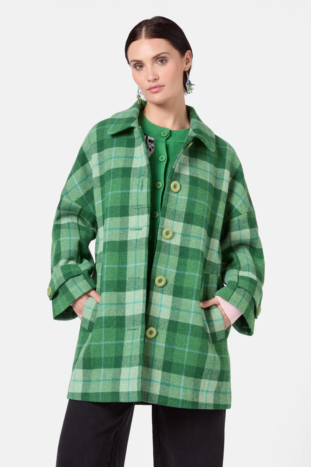 Garden Check Coat