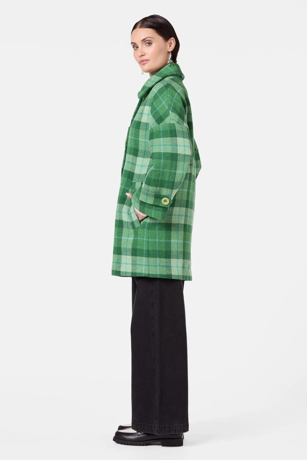 Garden Check Coat