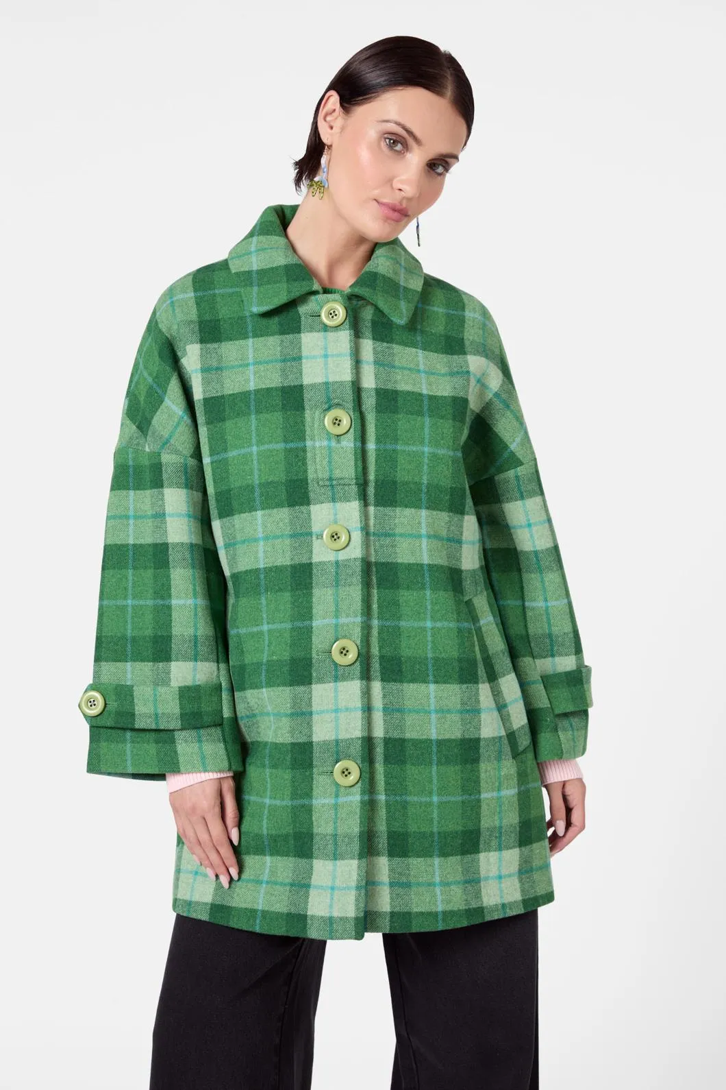 Garden Check Coat