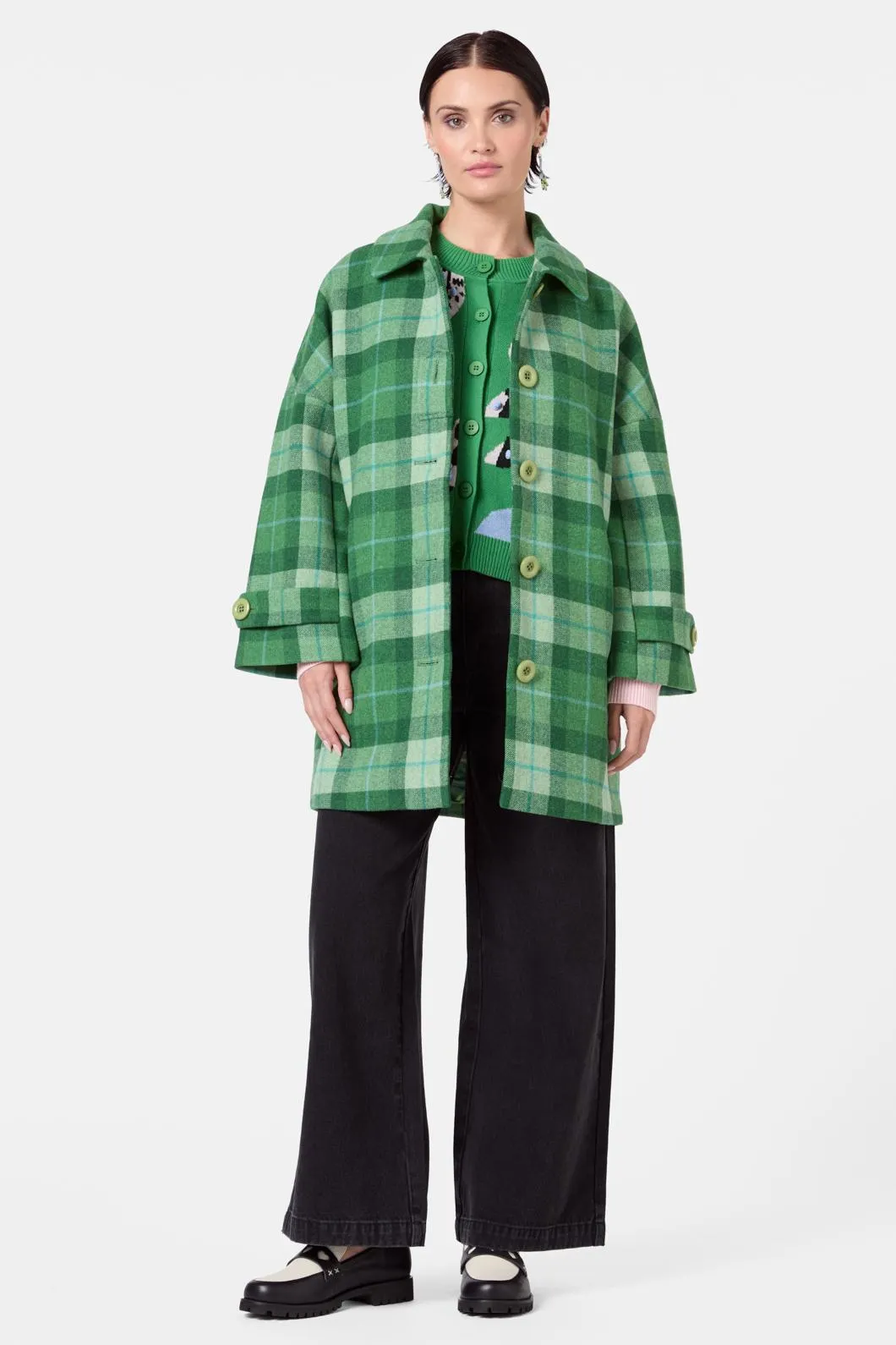 Garden Check Coat