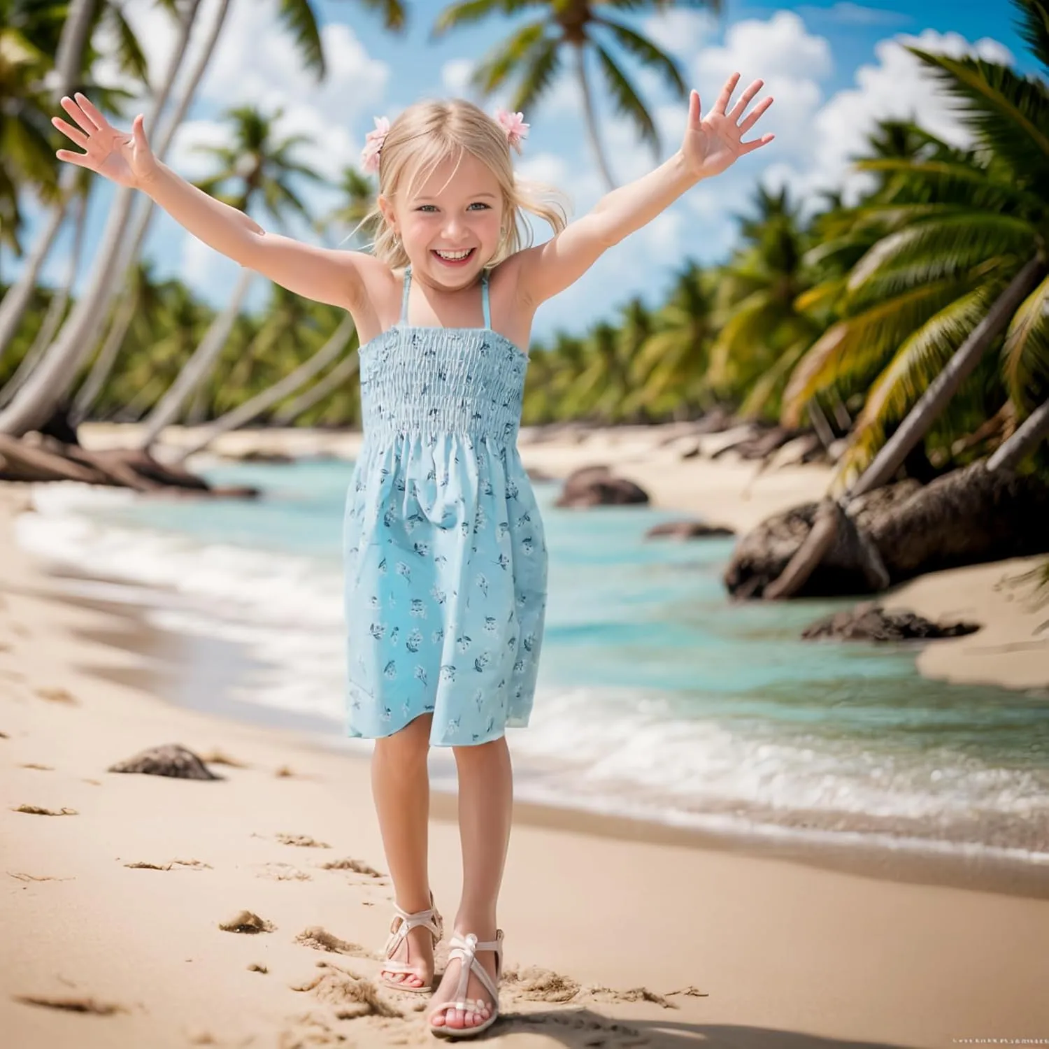 Girls Dresses, Toddler Dress, Little Toddler Girls' Flower Summer Strap Dresses,Backless Cute Floral Sundress for Kids