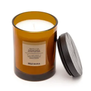 Glass Candle - Amber & Sandalwood (1 Wick)