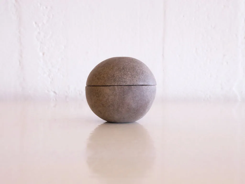 Haze Candle Holder: Kodama, Grey