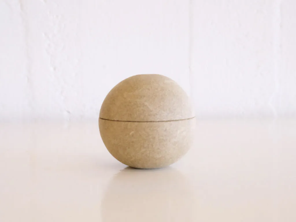 Haze Candle Holder: Kodama, Yamabuki Beige