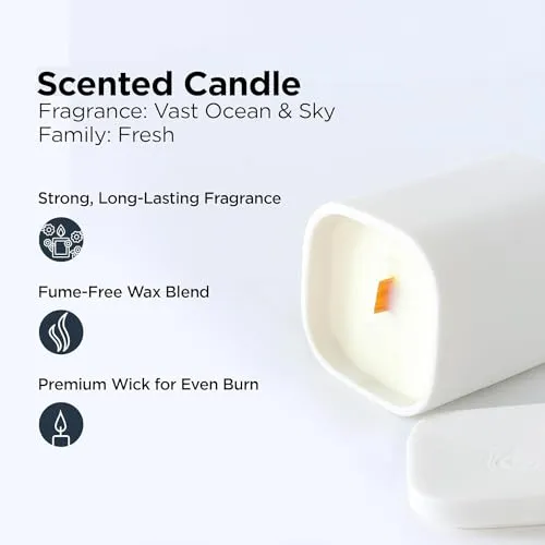 Heart Home Scented Candles | Fragrance Candles | Candles for Wedding | Candles for Bedroom | Birthday Candles | Valentines Day Gifts Candles | DY-230703B | White