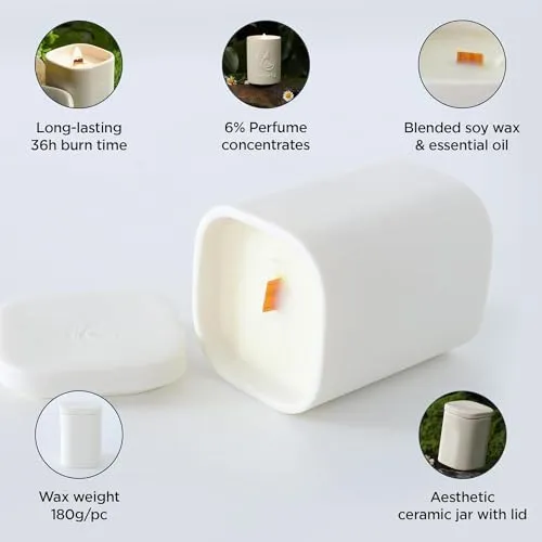 Heart Home Scented Candles | Fragrance Candles | Candles for Wedding | Candles for Bedroom | Birthday Candles | Valentines Day Gifts Candles | DY-230703B | White
