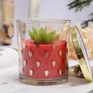 Heart Home Scented Candles | Fragrance Candles | Candles for Wedding | Candles for Bedroom | Birthday Candles | Valentines Day Gifts Candles | DY-230709B | Transparent
