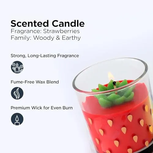Heart Home Scented Candles | Fragrance Candles | Candles for Wedding | Candles for Bedroom | Birthday Candles | Valentines Day Gifts Candles | DY-230709B | Transparent