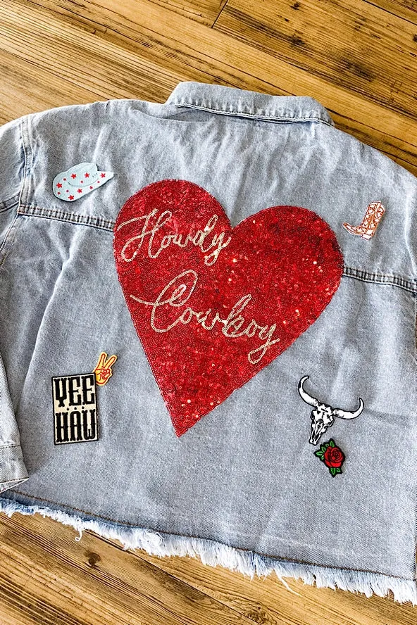 Howdy Cowboy Denim Jacket