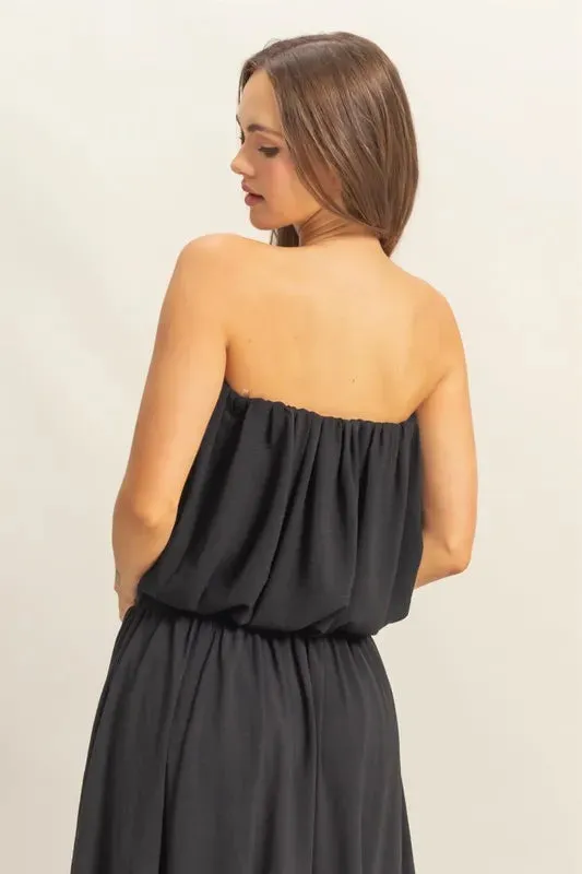 HYFVE Bubble Hem Tube Top