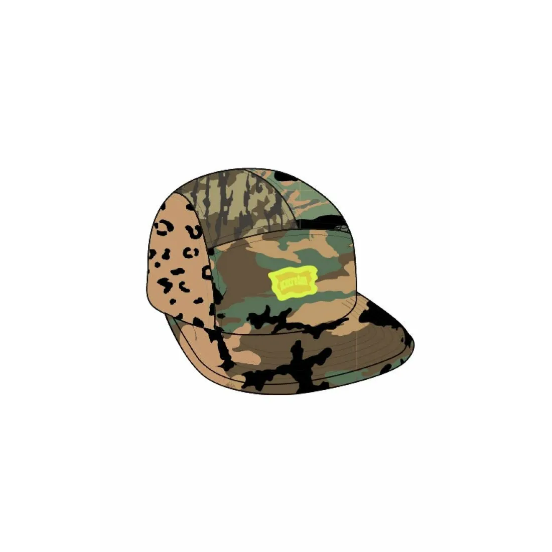 Ice Cream Darko Panel Camo Hat (411-8801)