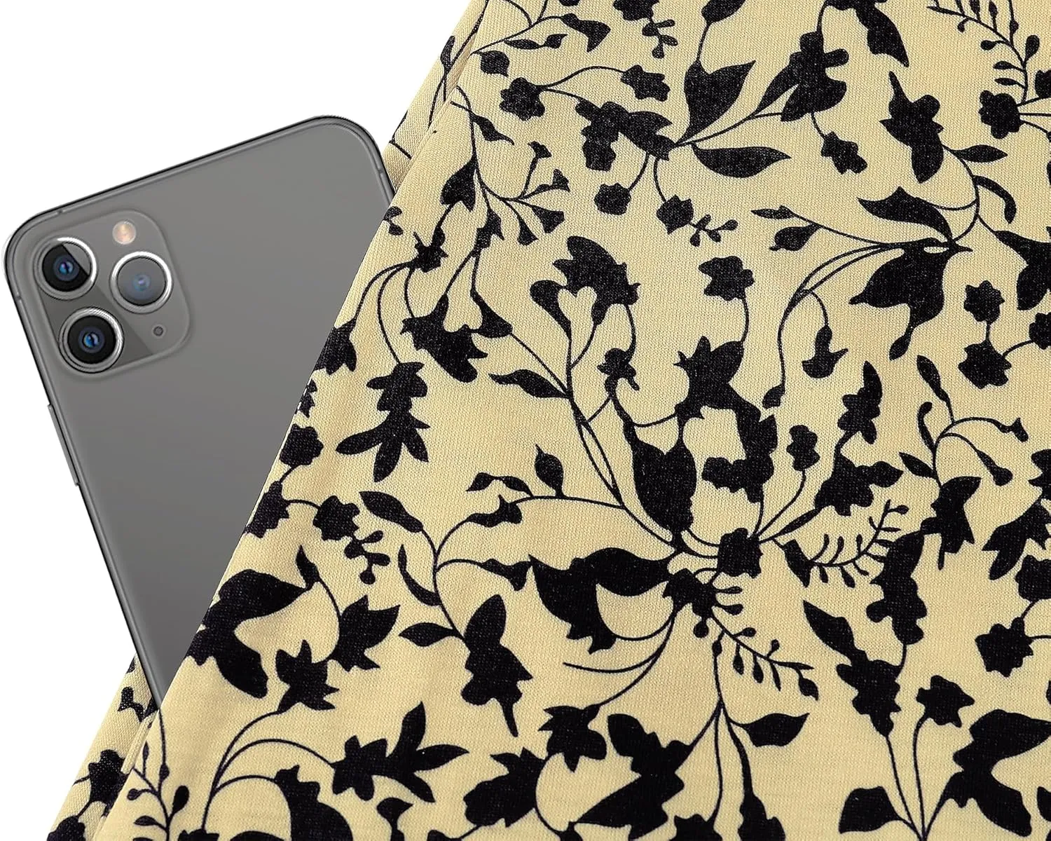 Ivicoer Women's Summer Beach Dresses V-Neck Floral Printed Tank Swing Dress Plus Size with Pocket(L-5XL)