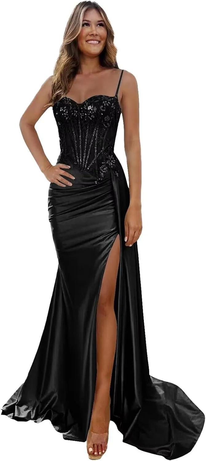 JAEDEN Prom Dress Bridesmaid Dresses - Long Formal Evening Gown Chiffon A line