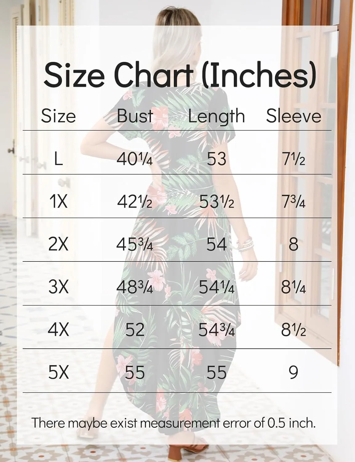 JollieLovin Womens Plus Size Casual Summer Maxi Dress Short Sleeve Crew Neck T-Shirt Loose Beach Sundress