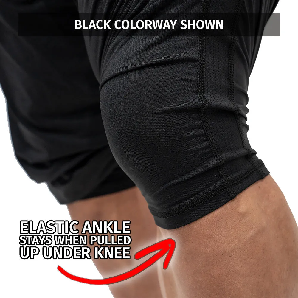 Jujimufu Stretchy Pants - Dark Camo w/ Black