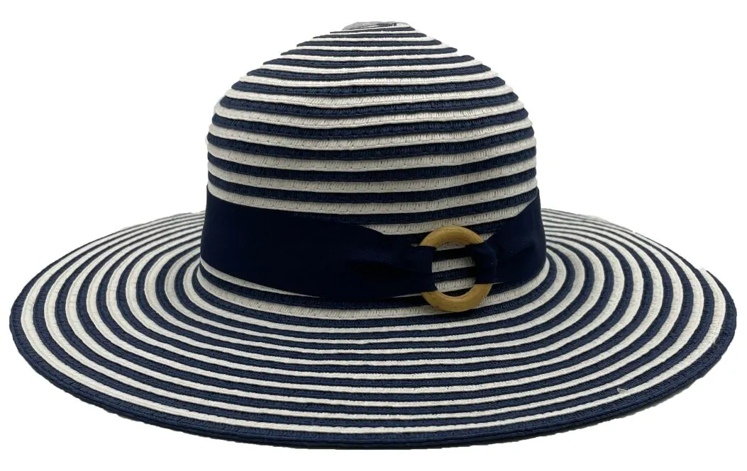 Kato Design Wide Brim Stripe Hat
