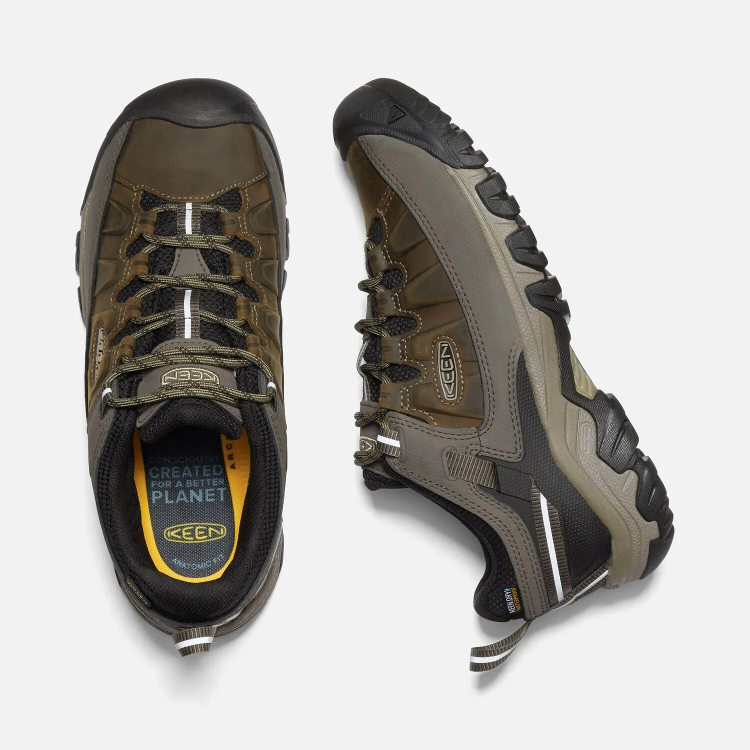 Keen Targhee III WP Mens Bungee Cord Black