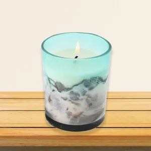 Kuber Industries Scented Candles | Fragrance Candles | Candles for Wedding | Candles for Bedroom | Birthday Candles | Valentines Day Gifts Candles | DY-230706C | Green & White