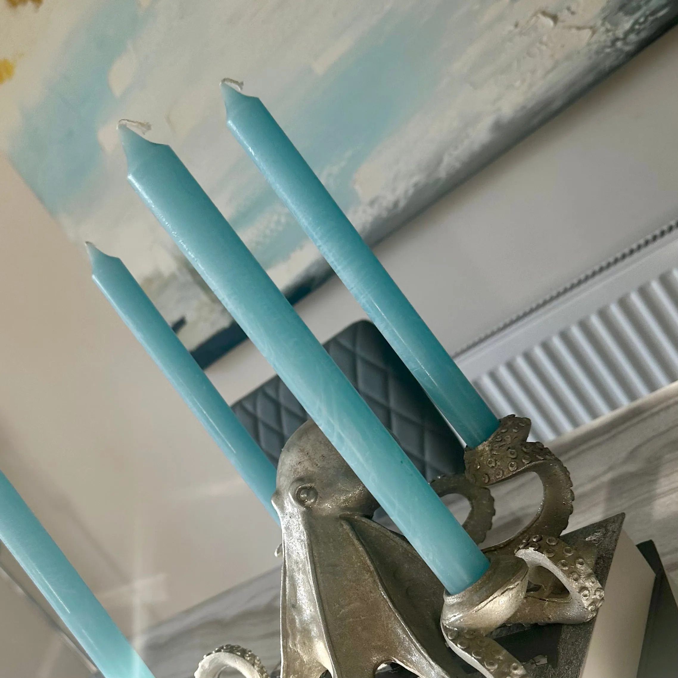 Large Coloured Taper Candles