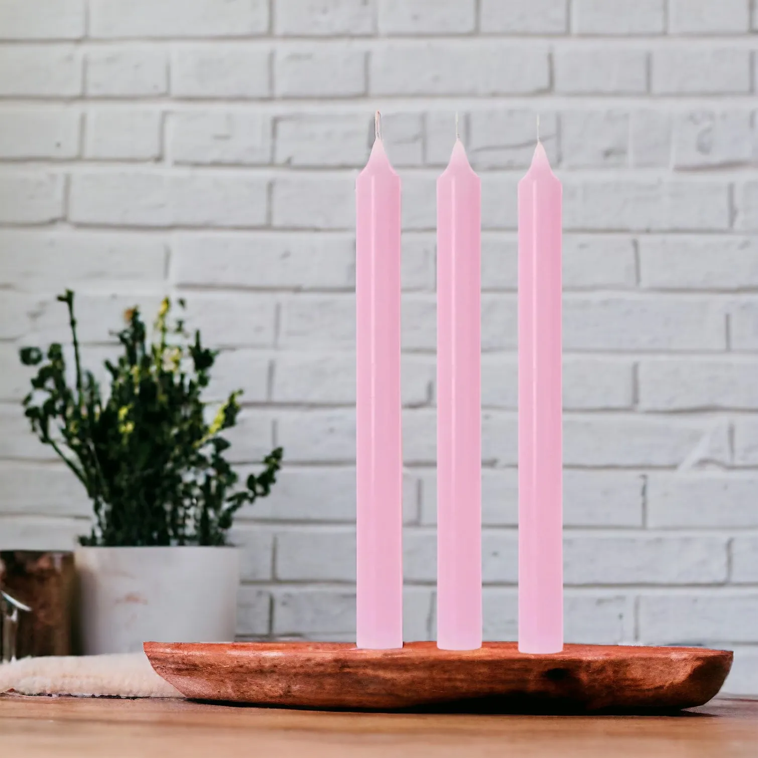 Large Coloured Taper Candles