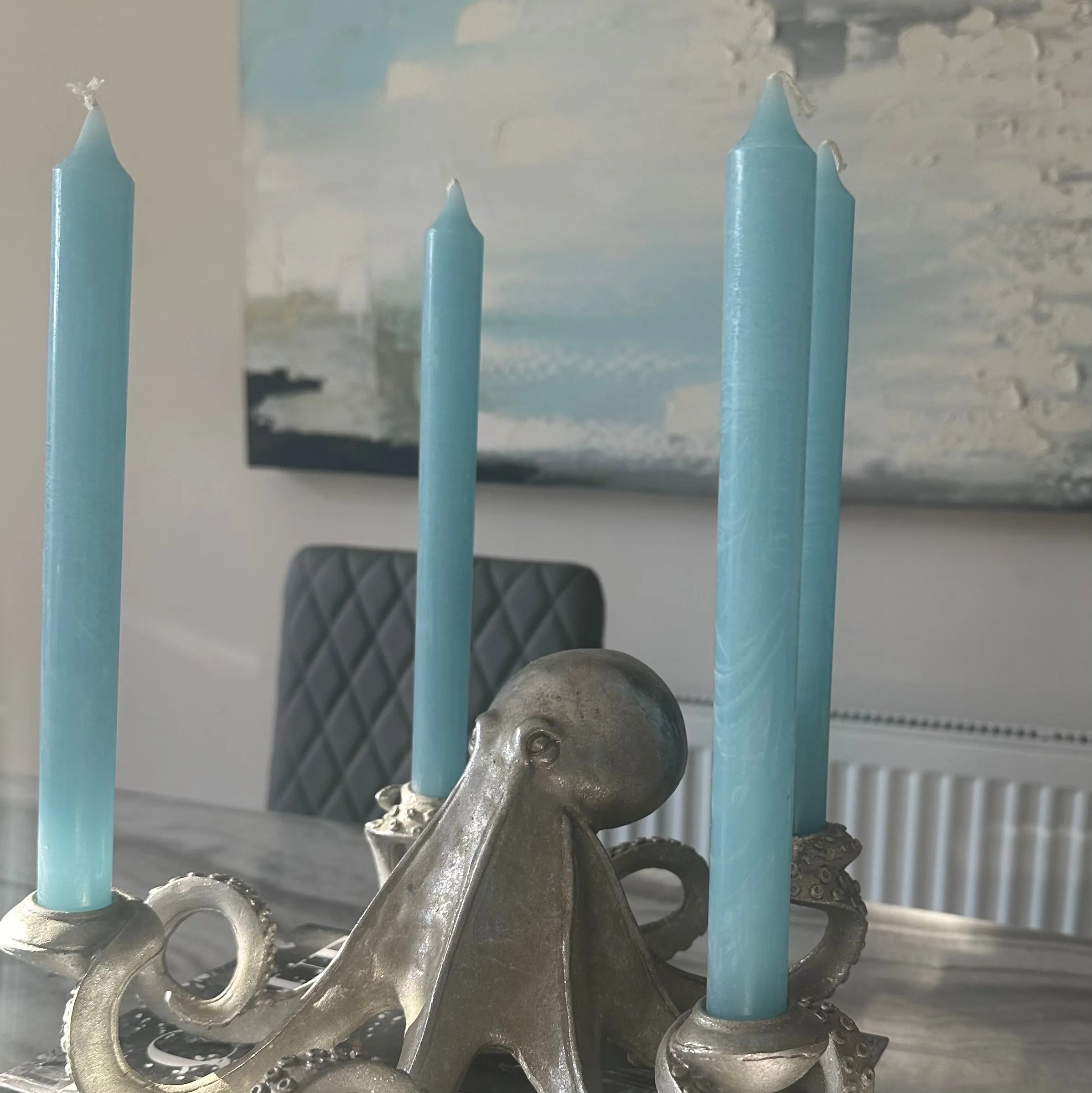 Large Coloured Taper Candles