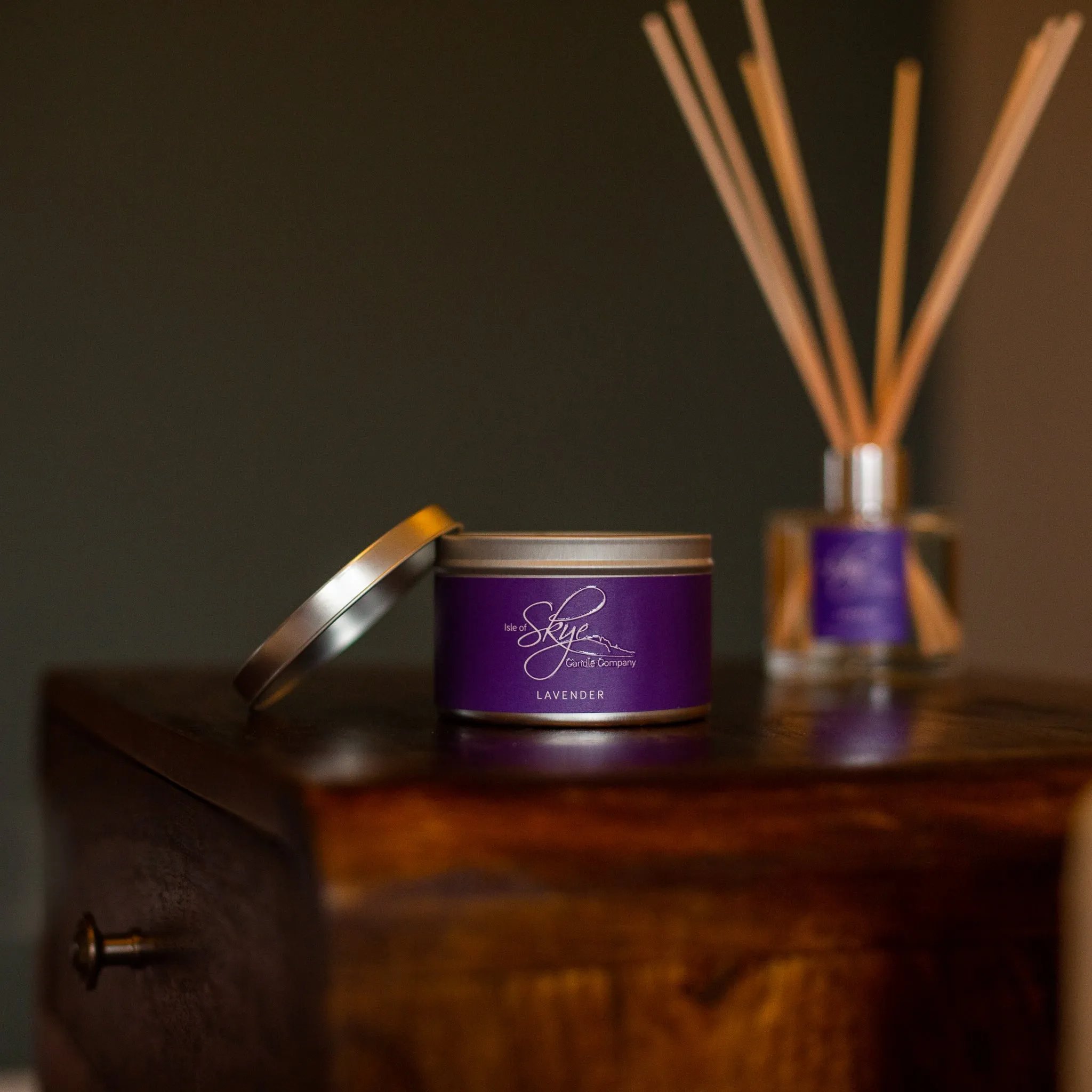 Lavender Travel Container