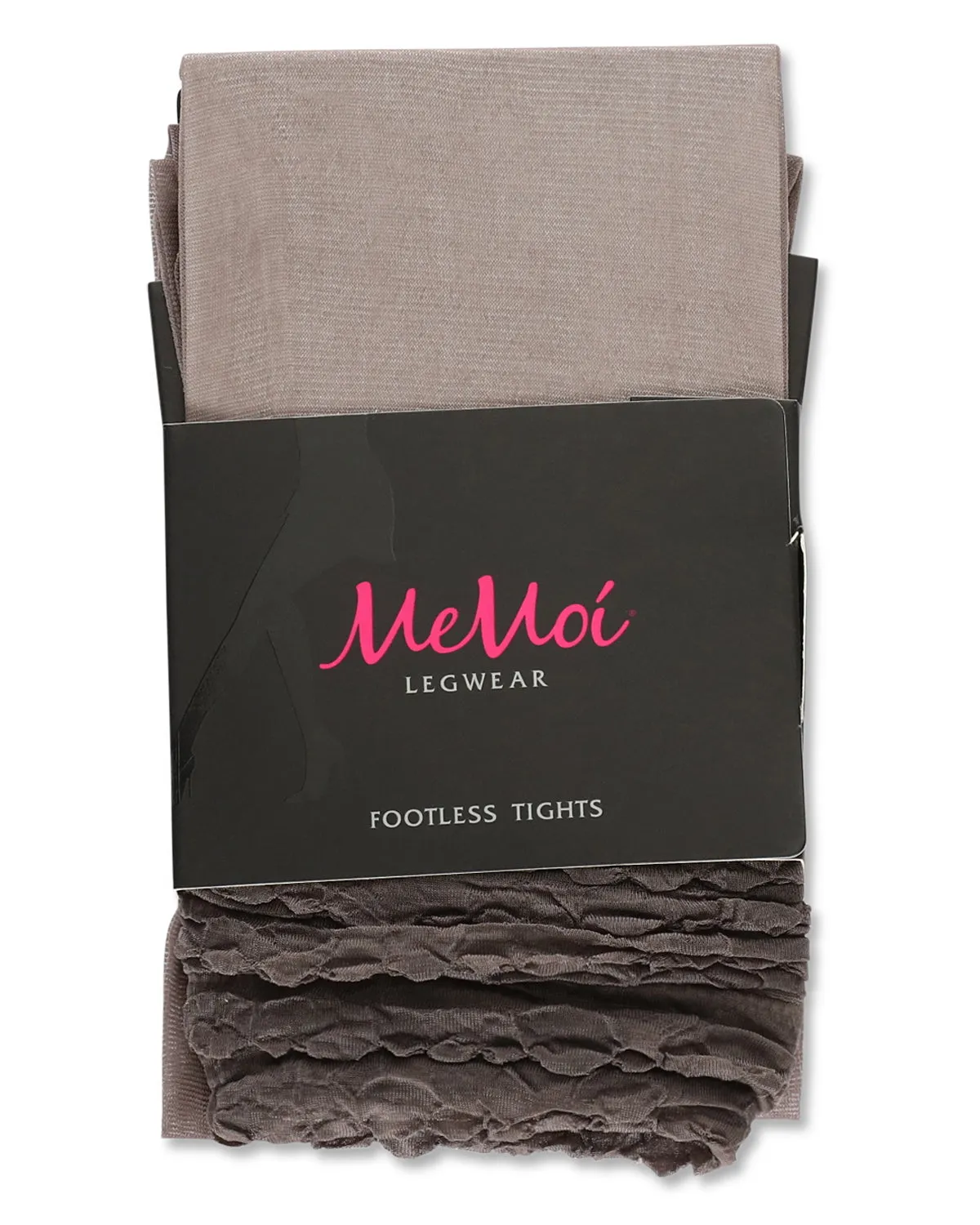 Layered Ruffles Sheer Footless Tights