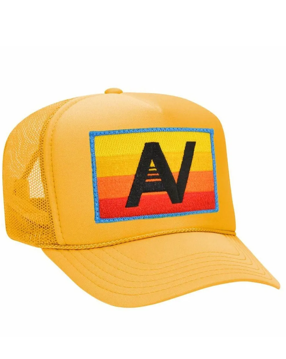 LOGO RAINBOW VINTAGE TRUCKER HAT