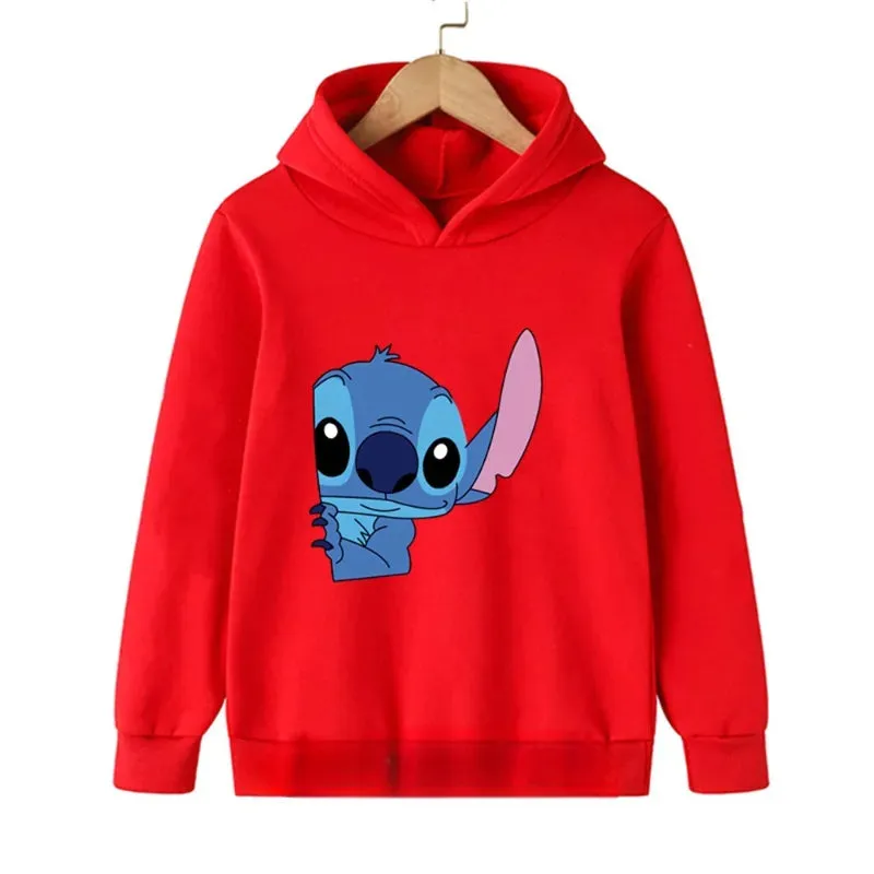 Long Sleeve Alien Character Hoodie