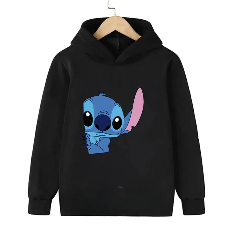 Long Sleeve Alien Character Hoodie
