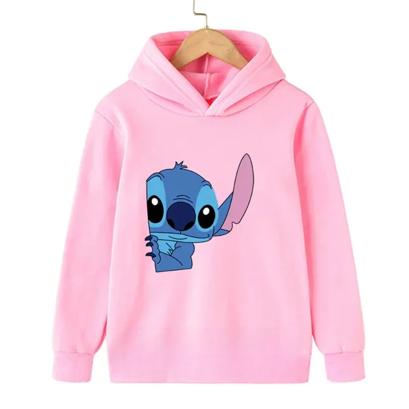 Long Sleeve Alien Character Hoodie