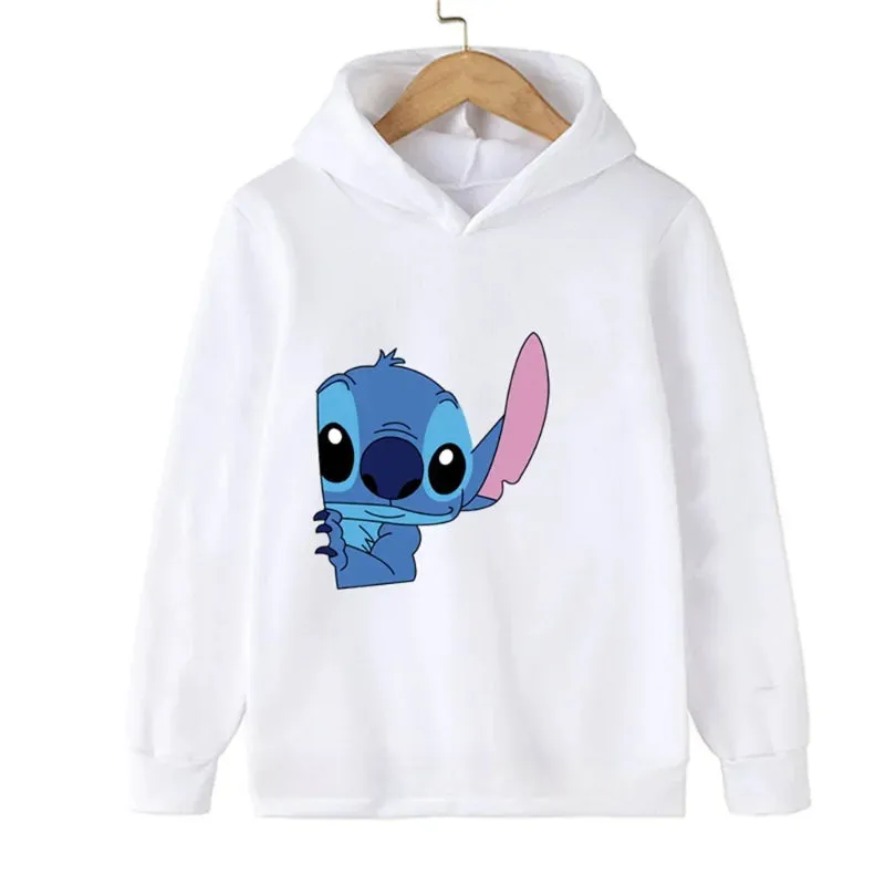 Long Sleeve Alien Character Hoodie