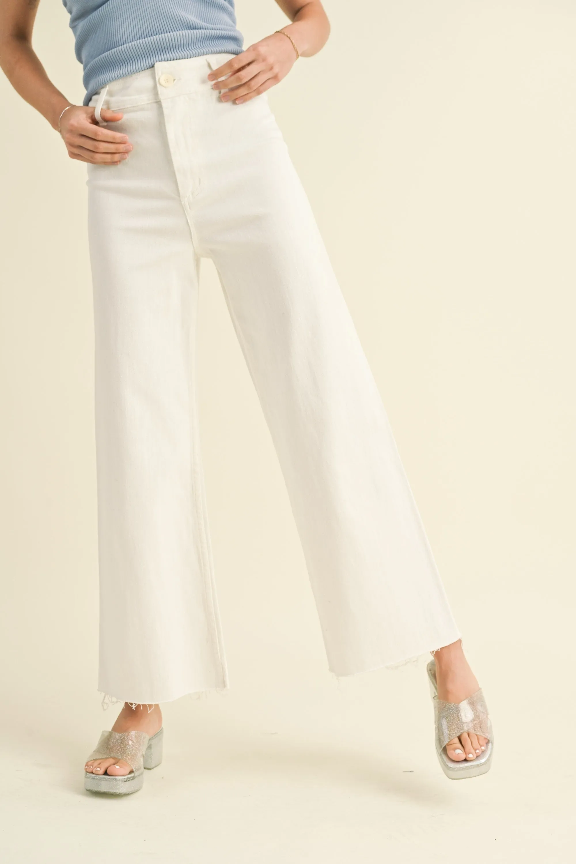Mae Wide Leg Denim Pants