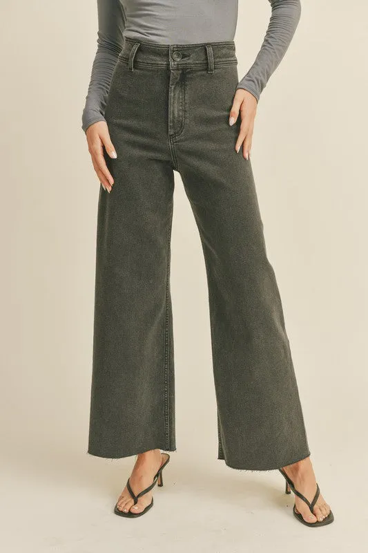 Mae Wide Leg Denim Pants