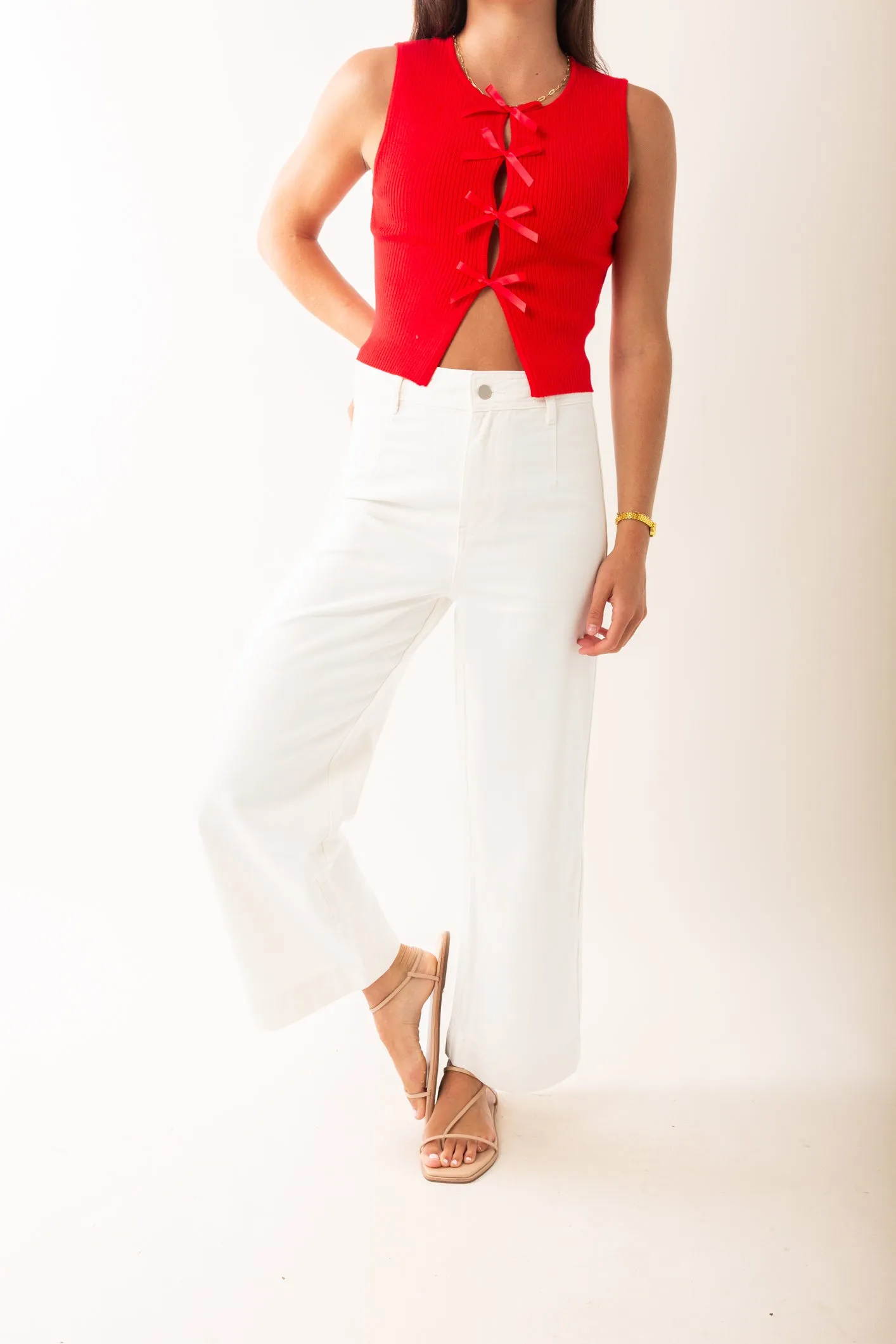 Mae Wide Leg Denim Pants