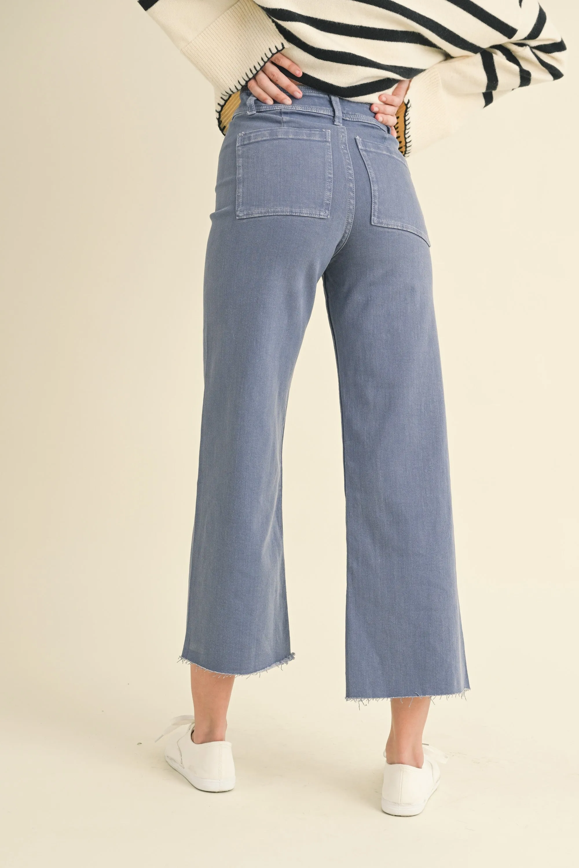 Mae Wide Leg Denim Pants