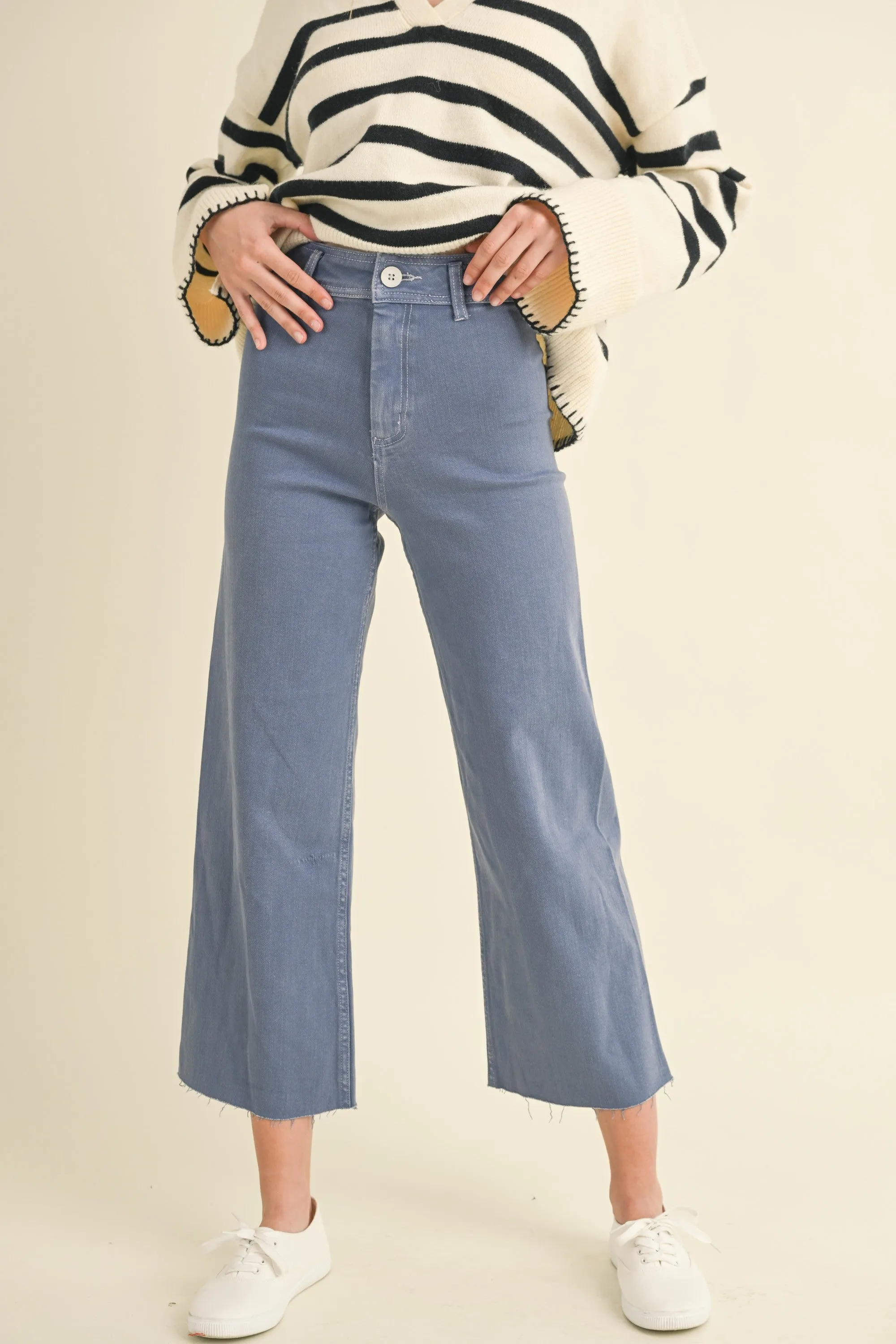 Mae Wide Leg Denim Pants