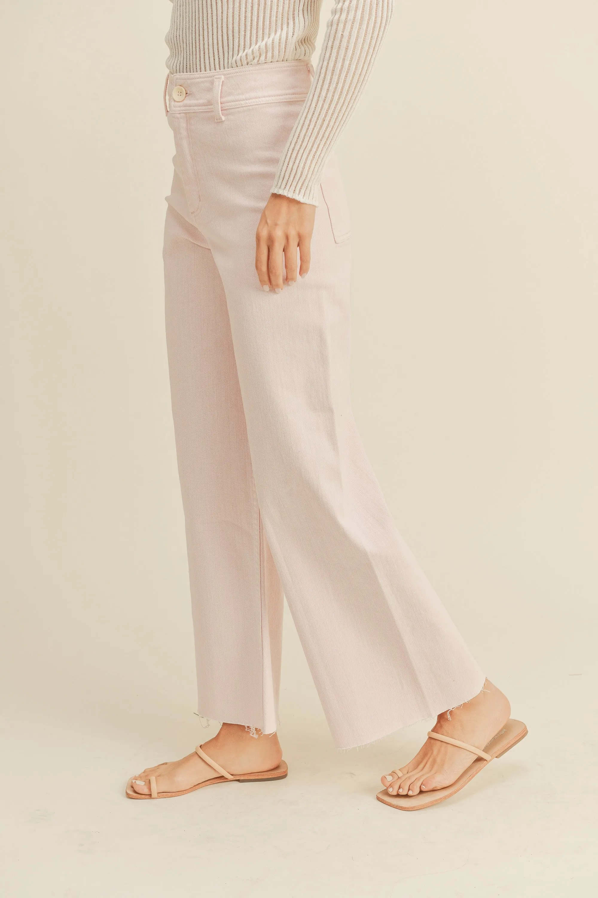 Mae Wide Leg Denim Pants